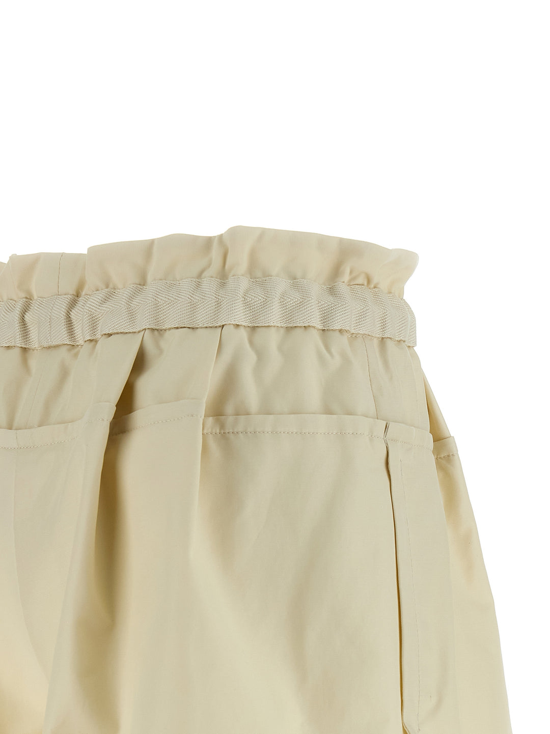 Moncler Short Twill Bermuda e Short - Beige | 5247332a0aaf0b38f6d23fdb59beda7a33449c08