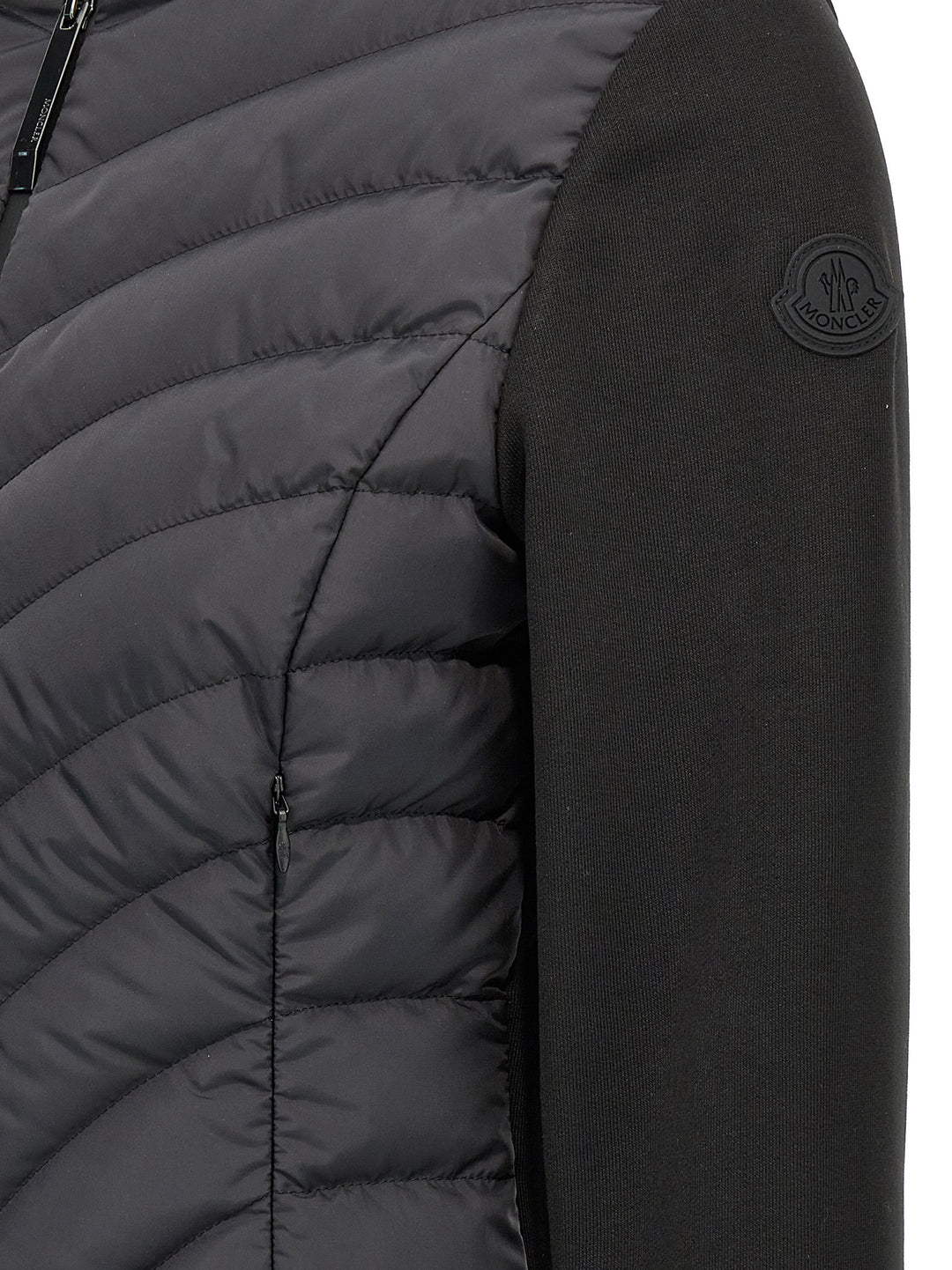 Moncler Zip Up Felpe - Nero | 597255b505a08d57ff5372b6836a7de371774c02
