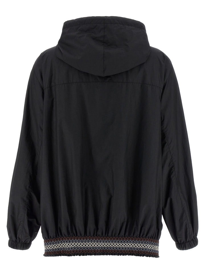 Moncler Grenoble Samedans Puffer Jackets - Nero | 593ed6a7de462d0ad9a4f61bdb6ed26b5014e2b2