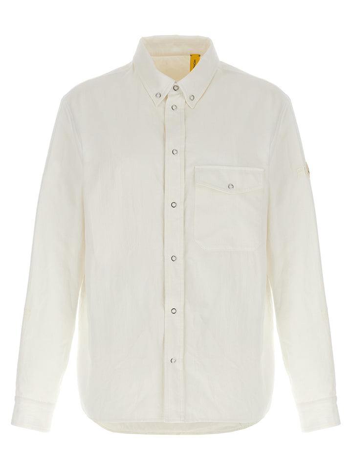 Moncler Genius Overshirt Moncler X Frgmt Camicie - Bianco | 4b0577cbcf683a9a221af8ac93ab749825436536