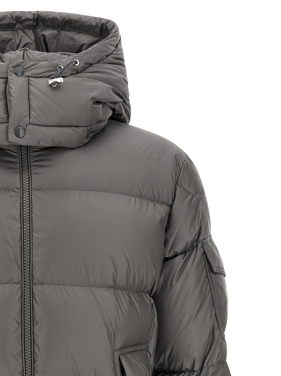 Moncler Couyere Puffer Jackets - Grigio | a4abc735e6380865ebde24aea867bd0d74972d89