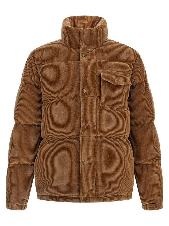 Moncler Serrant Puffer Jackets - Marrone | 63ac8dd2bebcf2cff6539fd6391908e58f9e7bcb