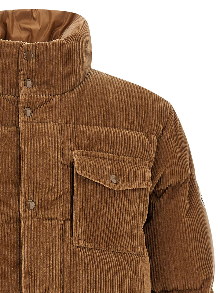 Moncler Serrant Puffer Jackets - Marrone | d7506c51001d0d379295282e395e69057cf428e7
