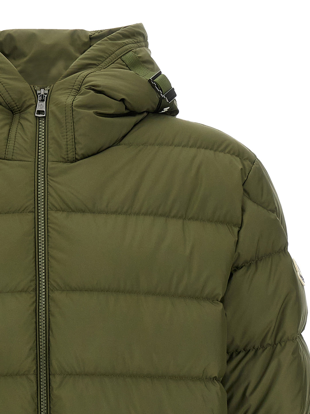 Moncler Laveraet Puffer Jackets - Verde | 227cdc82bfd4ccfbed9046f3e456c6e41498d51b