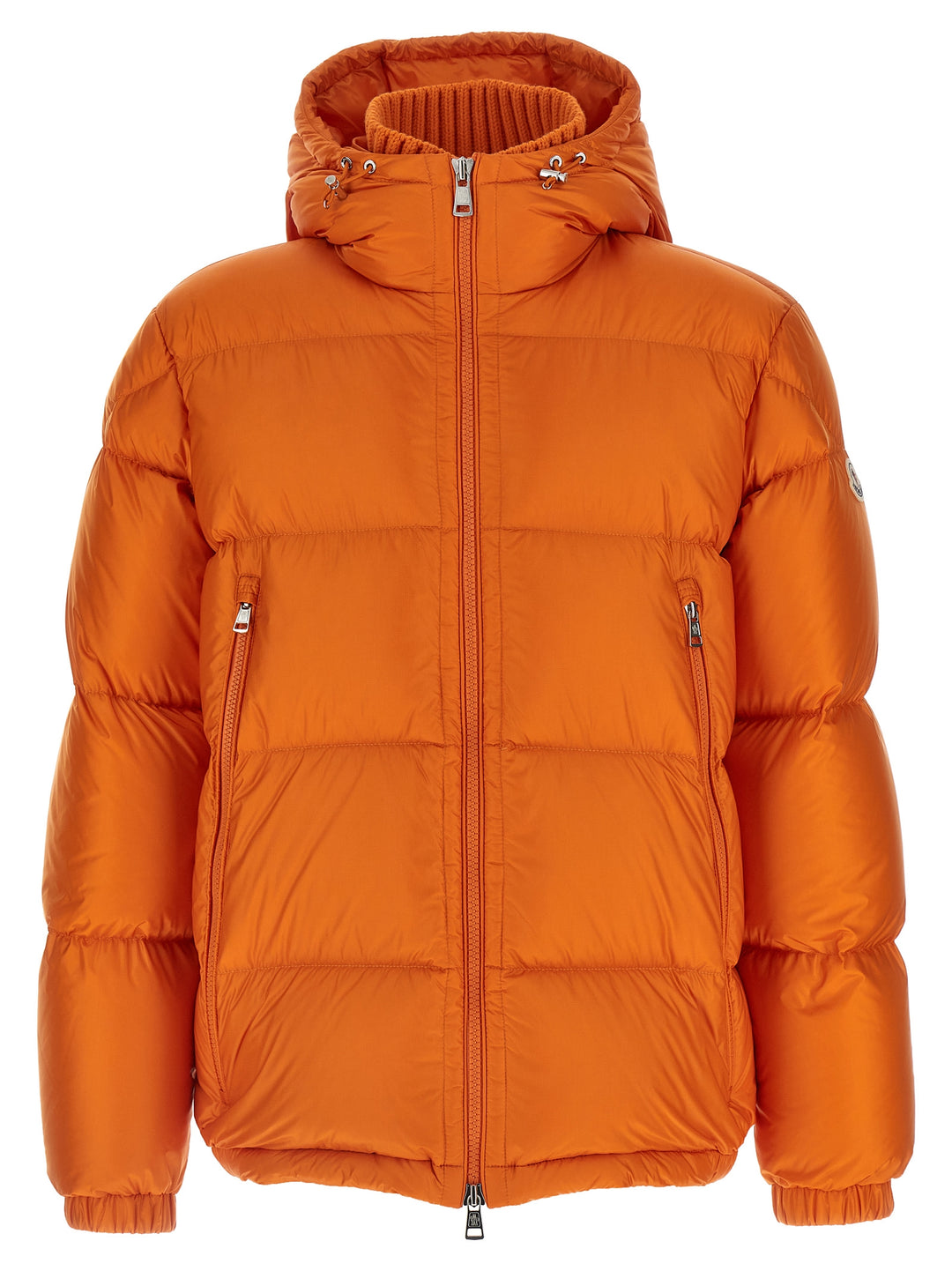Moncler Rivau Puffer Jackets - Arancione | bf8ea69222c4f8ed582c2be2981d583c532fd406