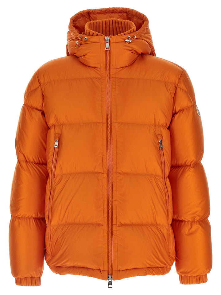 Moncler Rivau Puffer Jackets - Arancione | bf8ea69222c4f8ed582c2be2981d583c532fd406