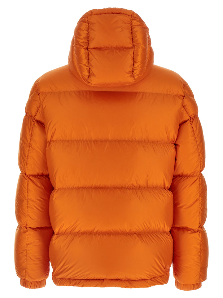 Moncler Rivau Puffer Jackets - Arancione | 927eec225e3ece8c3100e46100478fdb27536ffd