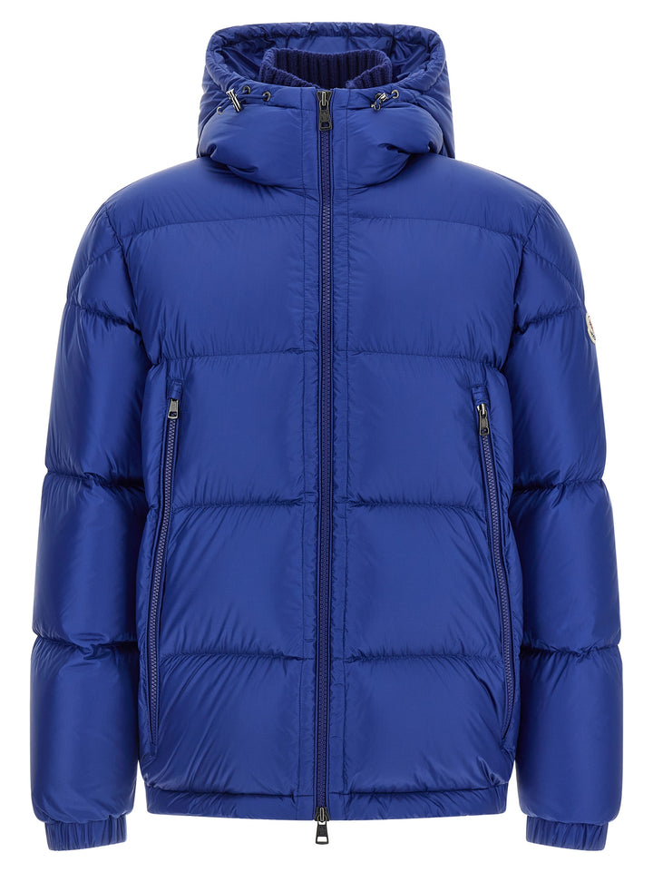Moncler Rivau Puffer Jackets - Blu | b1dd9d54a3cd26884ff8a557e543880dc2af5b9c