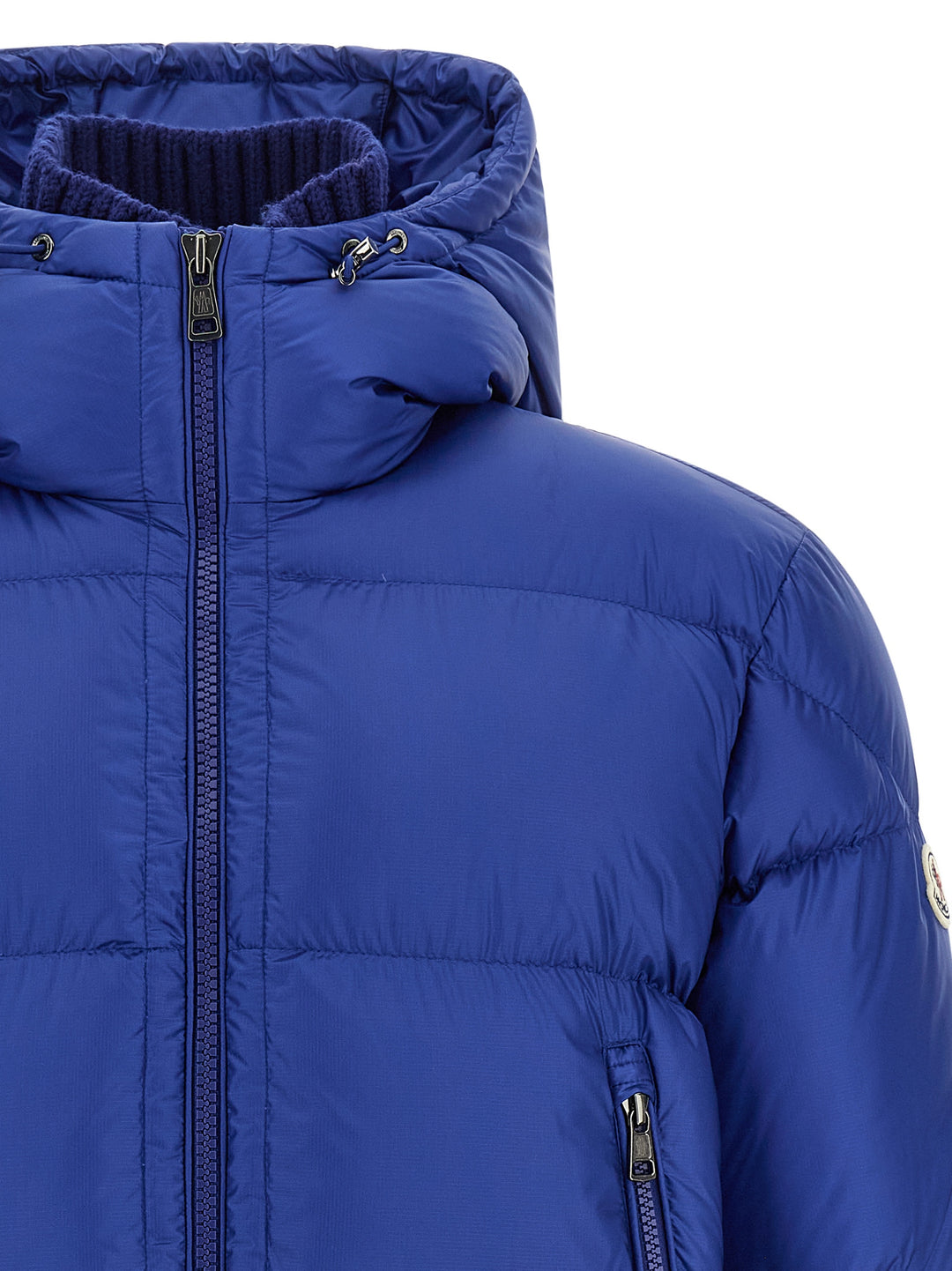 Moncler Rivau Puffer Jackets - Blu | 4471a5cf2758e6a748f6318d650e5fb7d0eb9ecb