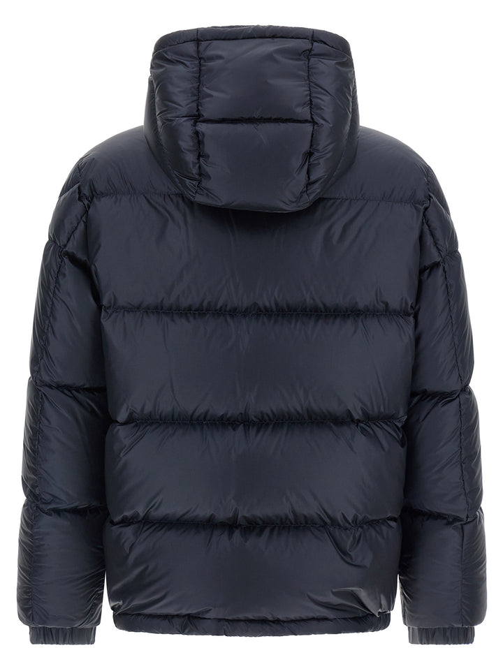 Moncler Rivau Puffer Jackets - Blu | b721cc6a80801dbb564e98c2506cfdfb5e3ccb81
