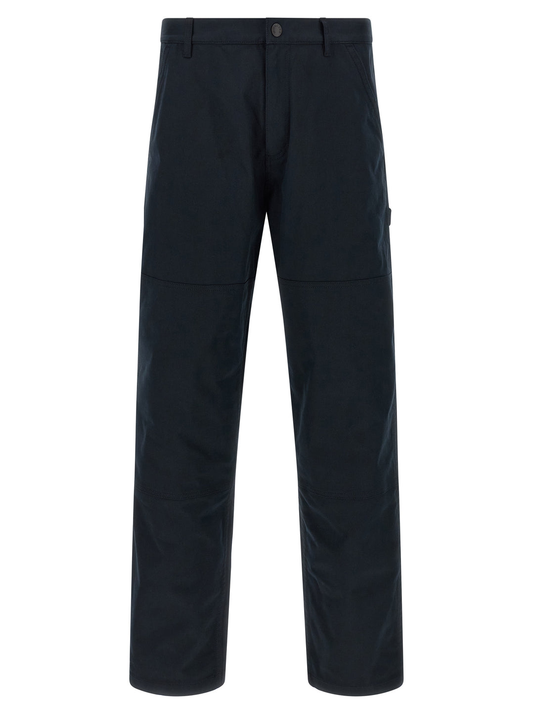 Moncler Cotton Trousers Pantaloni - Blu | d393feb0dc72d3c123267c3e9f73c2b77ec1a61c
