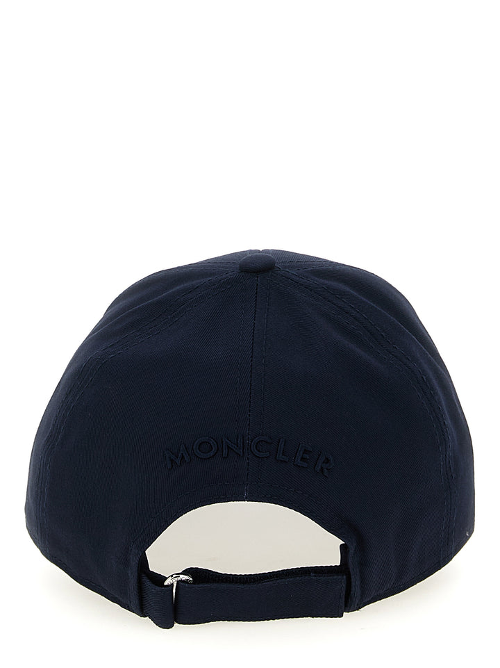 Moncler Logo Patch Cap Cappelli - Blu | f213b4d4c79bf261daf3f3ab453ba7cef9fc38b5