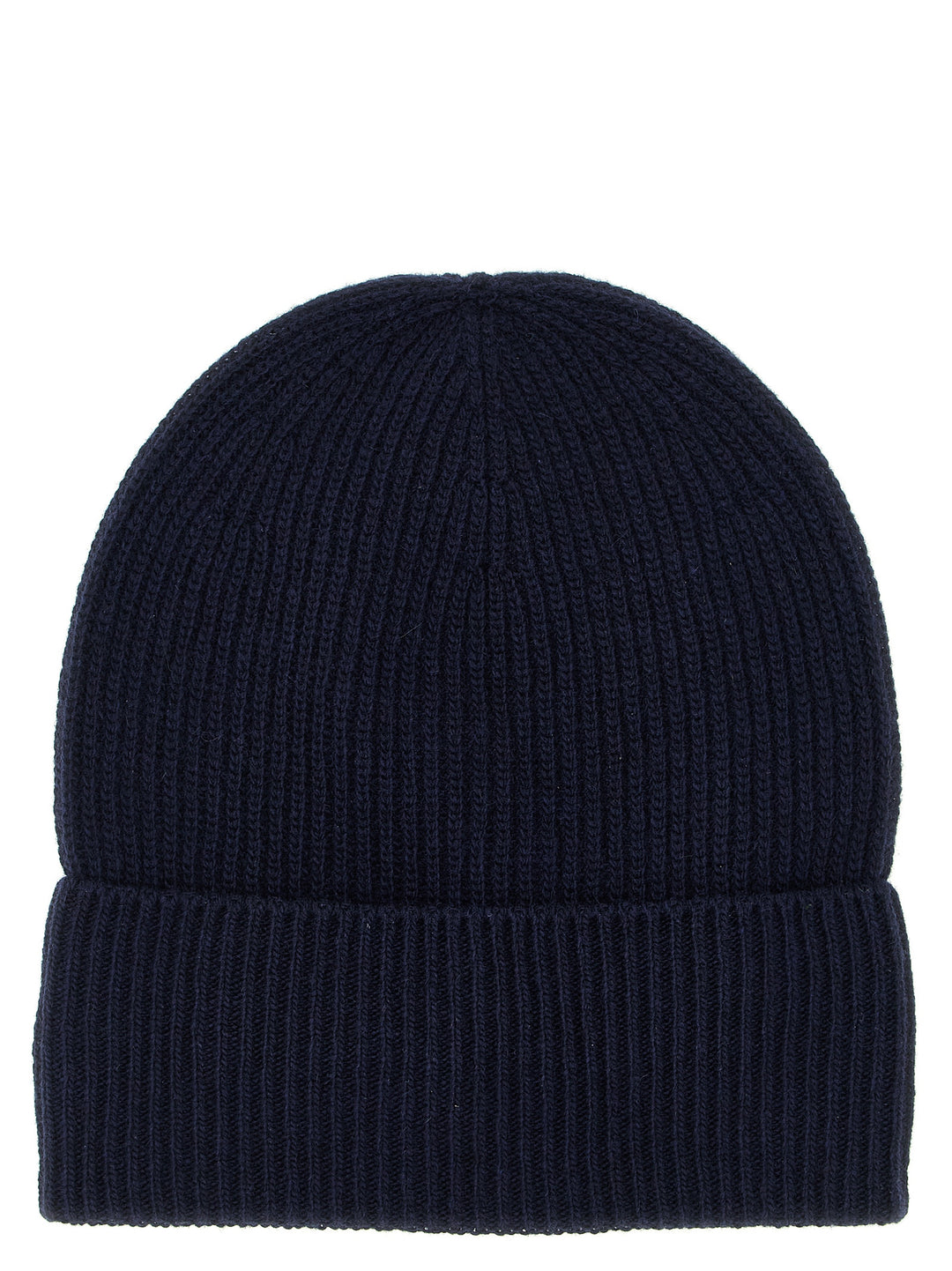 Moncler Wool And Cashmere Beanie Cappelli - Blu | f6697026aa096debc0757b869ef4bf025425b367