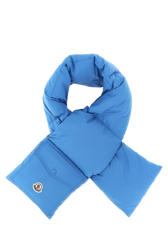 Padded Scarf Sciarpe Blu