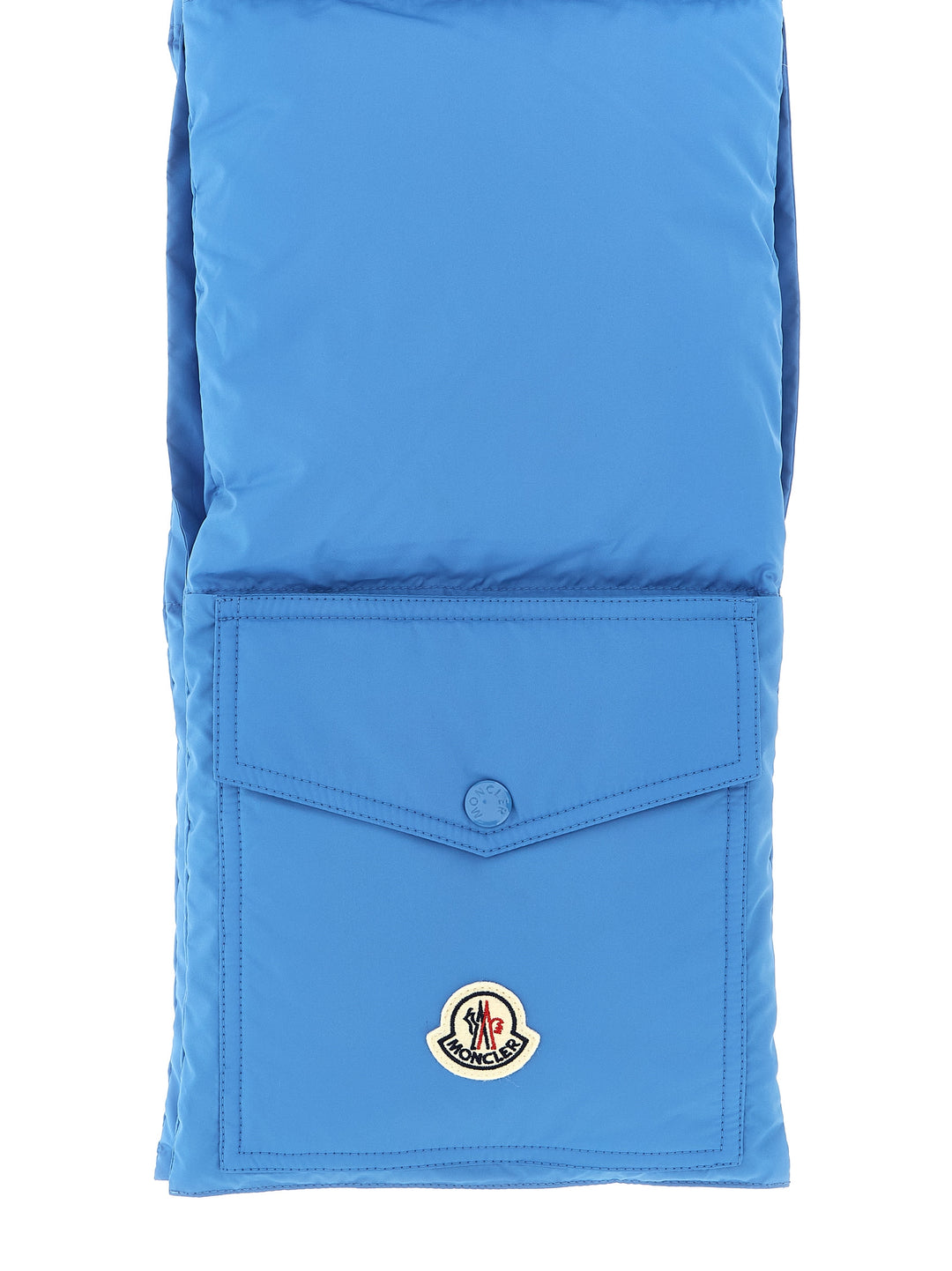 Moncler Padded Scarf Sciarpe - Blu | 96da4eaedc8e476cc49abfe4c7cc2aba9494c2b6
