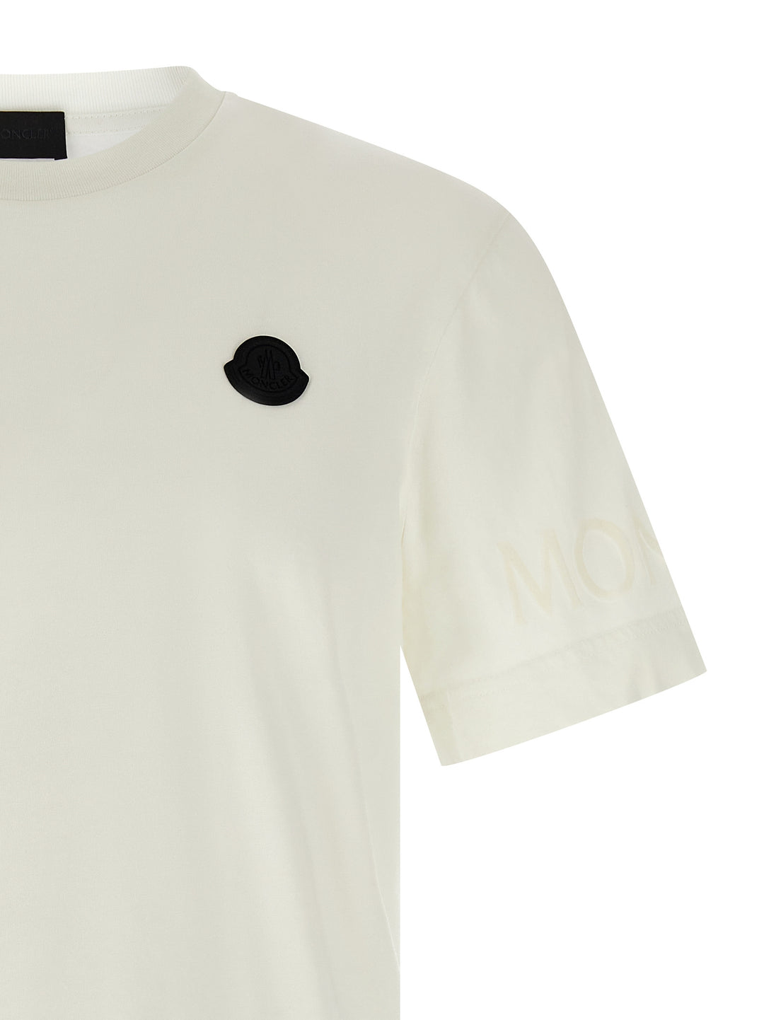 Moncler Logo T shirt - Bianco | d03164ee2e5ce5ff07b41ea13d11696796617a83