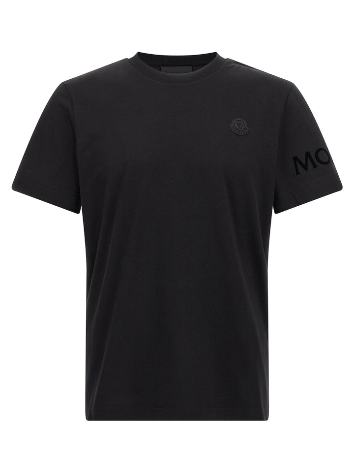 Moncler Logo T shirt - Nero | 5f3d4a8bffe9a14b3474998701f8b2a8730c6210
