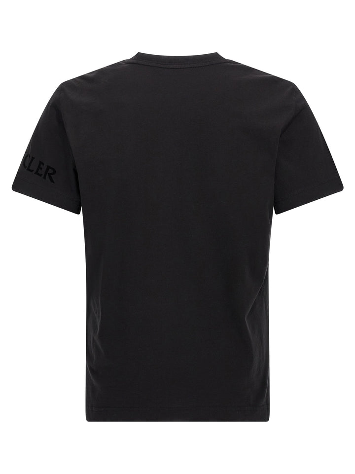 Moncler Logo T shirt - Nero | e1061880a8cc448dda39466e02f9b2dc000969c0