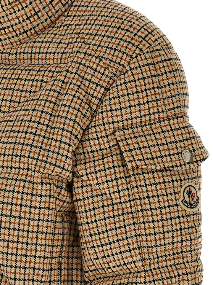 Moncler Keros Puffer Jackets - Beige | d9f9bc19d3d0b6c1916318fc94a0ba0c9da67e6a