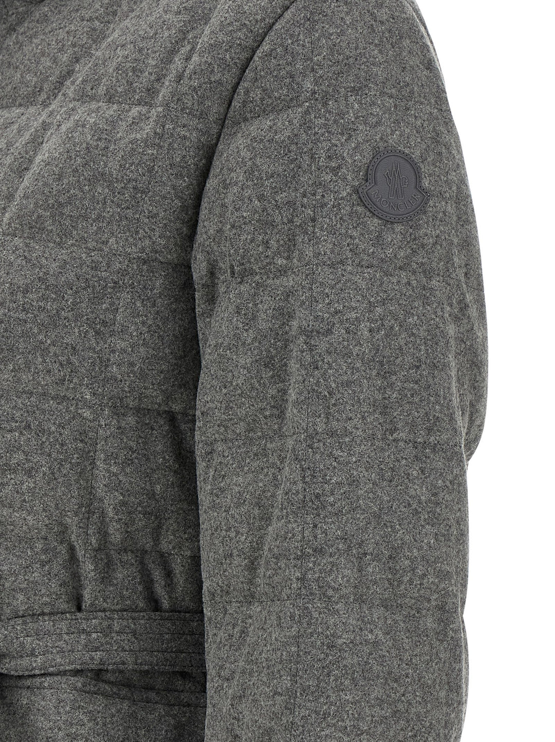 Moncler Bussettes Puffer Jackets - Grigio | 58e183c4a8bb6269311aecc0ff92b6f643e73953