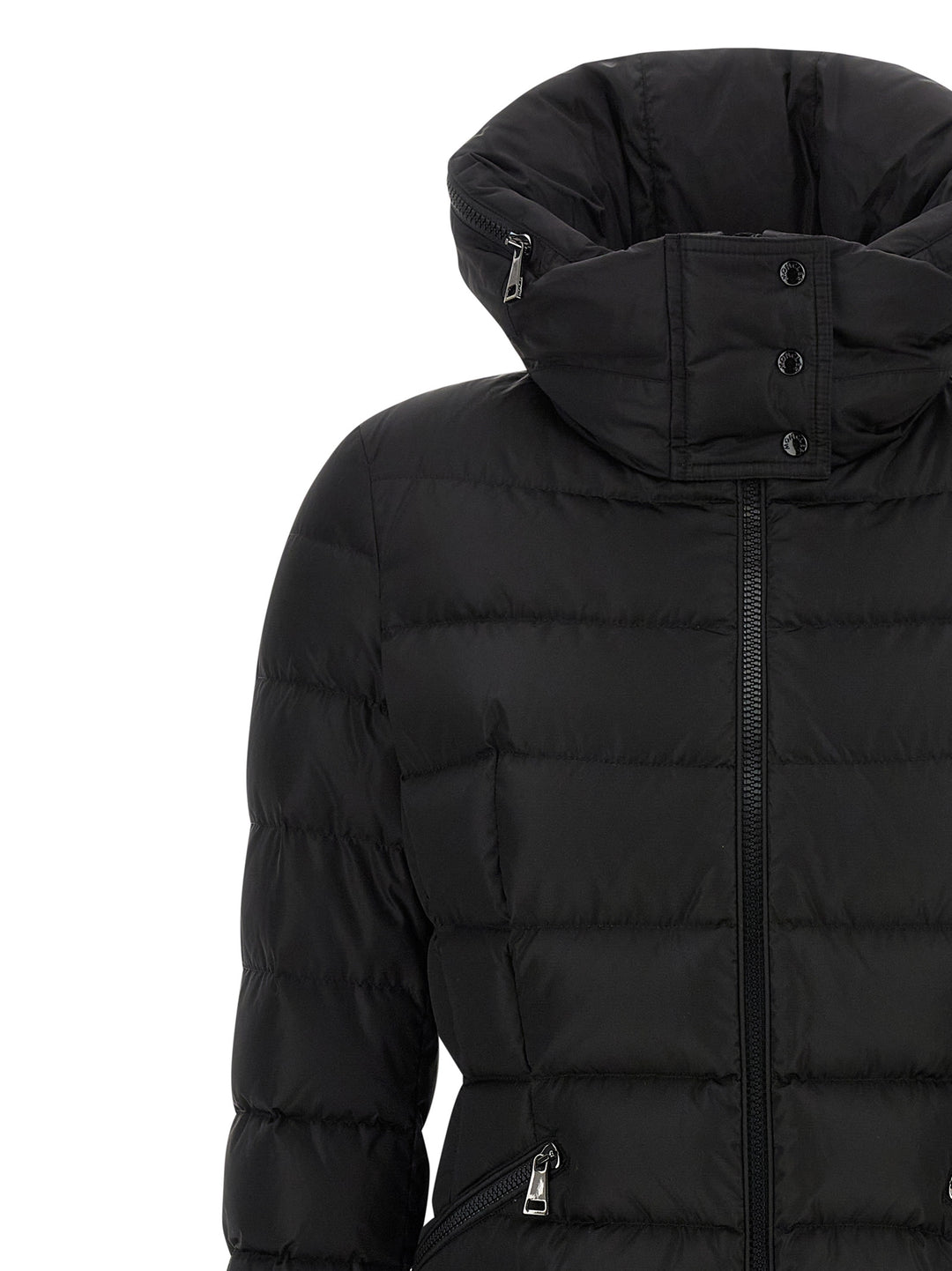 Moncler Flammette Puffer Jackets - Nero | 914ef03f8cce840115ff03bf1c8b118df6a6e196