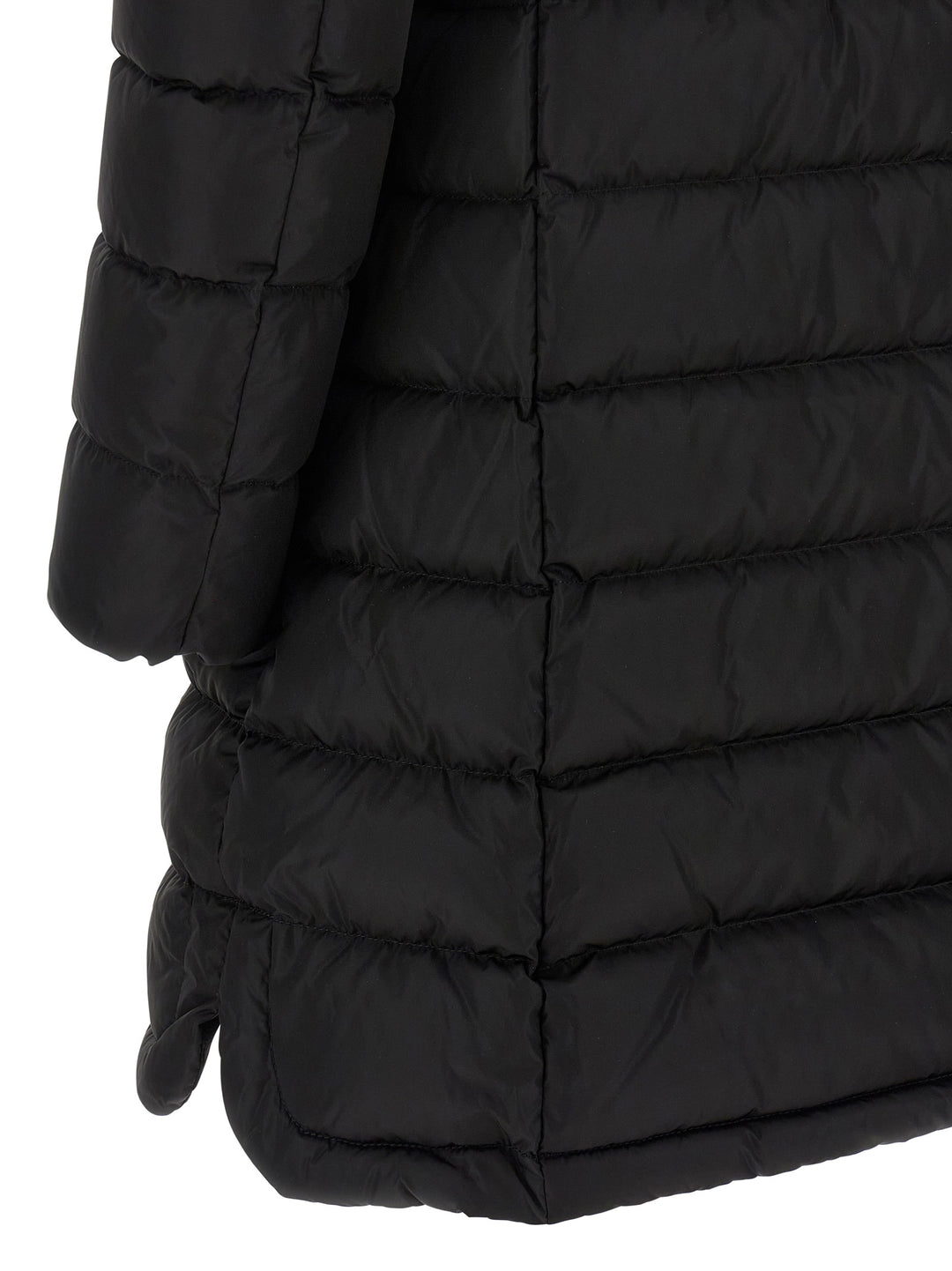 Moncler Flammette Puffer Jackets - Nero | 057565e983b8140b82af6843e244f17211ddbd7b