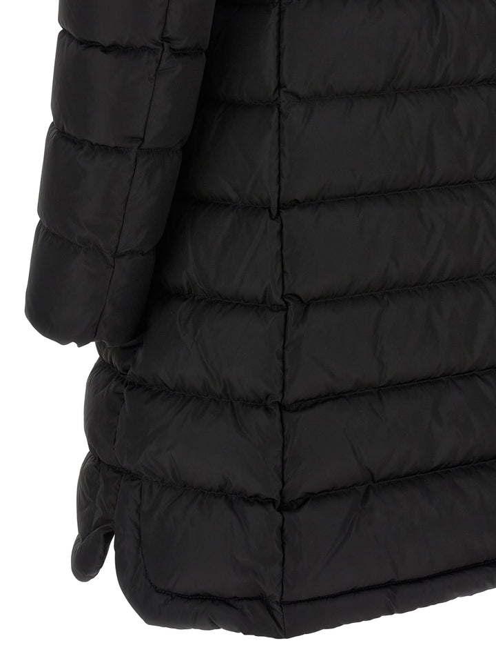 Moncler Flammette Puffer Jackets - Nero | 057565e983b8140b82af6843e244f17211ddbd7b