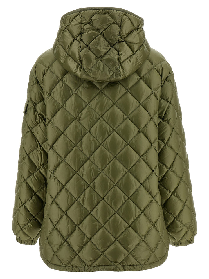 Moncler Diamond Quilting Down Jacket Puffer Jackets - Verde | 8c9bfb49568dd77fadc442a70bc4bc7b5ebb7d3d