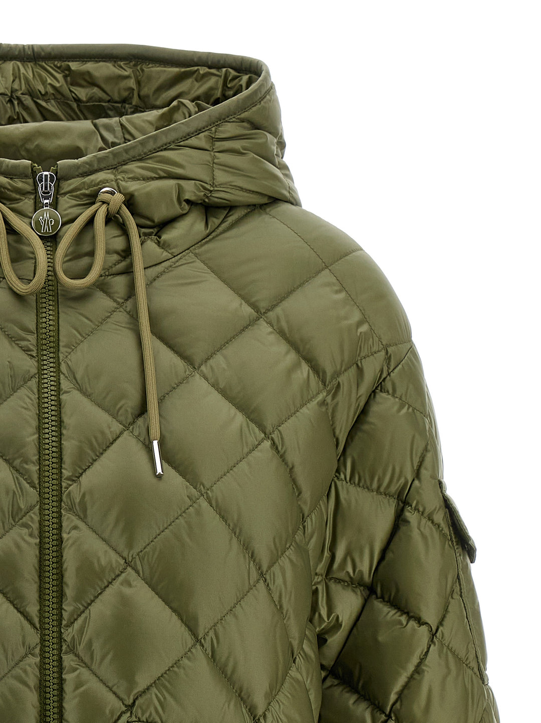 Moncler Diamond Quilting Down Jacket Puffer Jackets - Verde | c7cb664271f1b6d67071e53002ba9ef71468d154