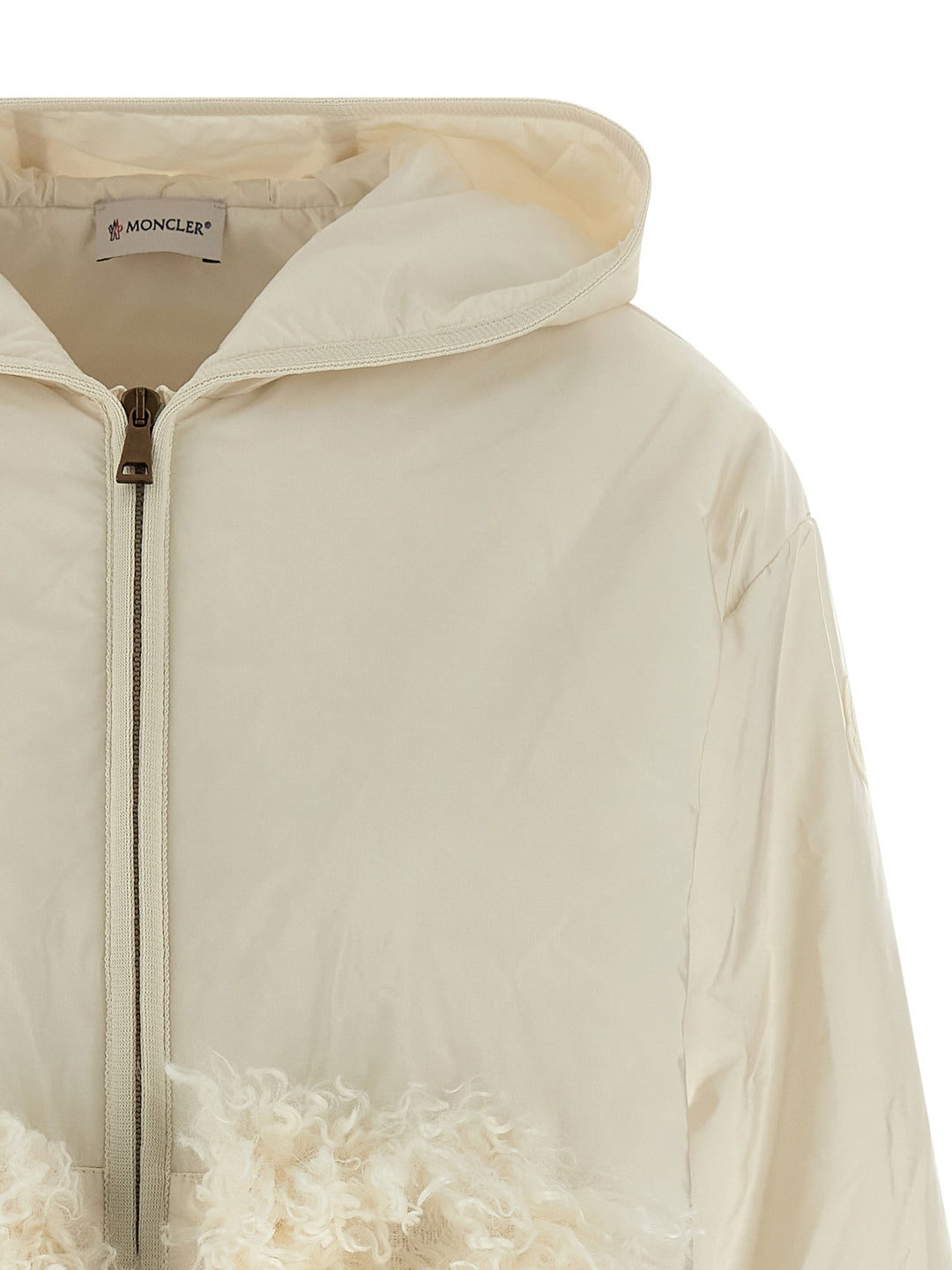 Moncler Teddy Pocket Felpe - Bianco | 8e9dbf8ffcc216647c899cf2d29d7993172a46db