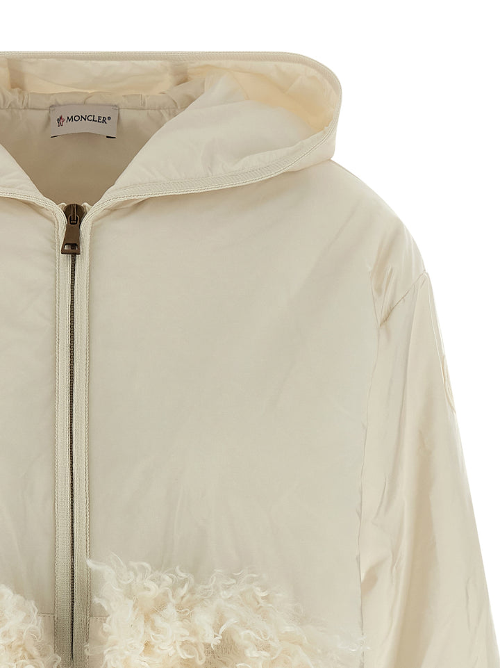 Moncler Teddy Pocket Felpe - Bianco | 8e9dbf8ffcc216647c899cf2d29d7993172a46db