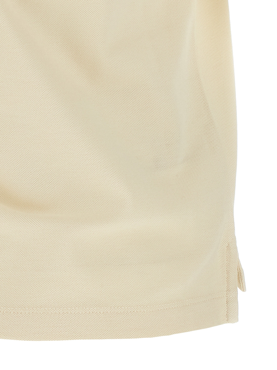 Moncler Logo Patch  Shirt Polo - Beige | 3c7723d2c70ae16079c7f1d3343abb3bd5f940a0