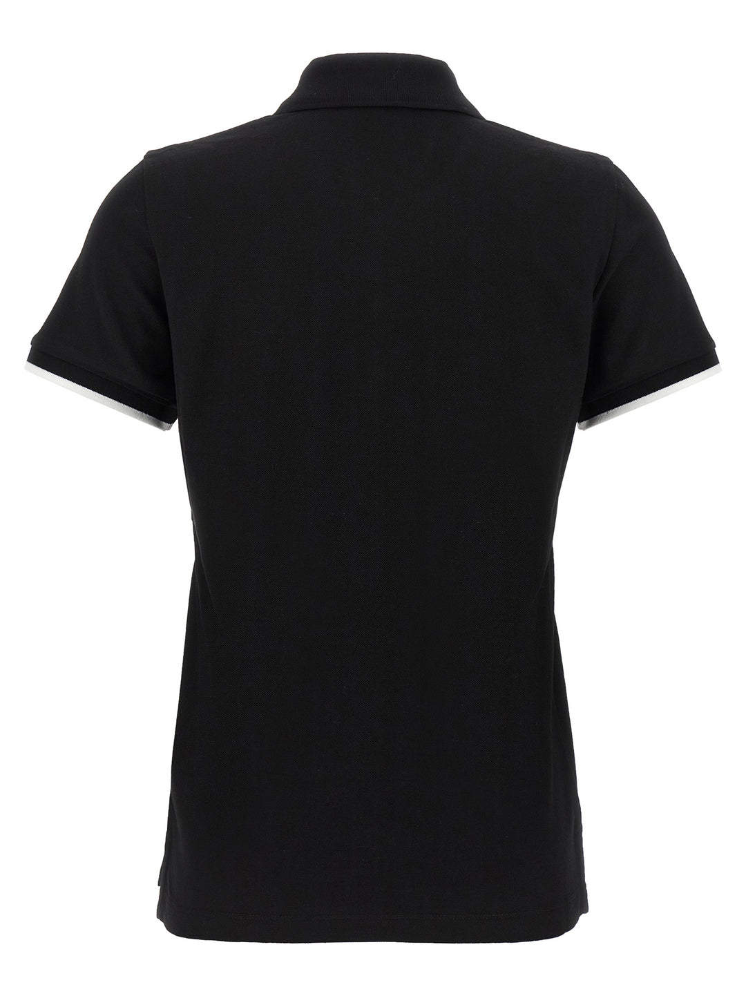 Moncler Logo Patch  Shirt Polo - Nero | c66c04da0da094adab1fa603c5bf5e7ea2148b3a