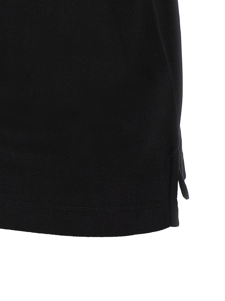 Moncler Logo Patch  Shirt Polo - Nero | 0744926db1cd1d8f6ba3769912b99bfa0c1daf1e