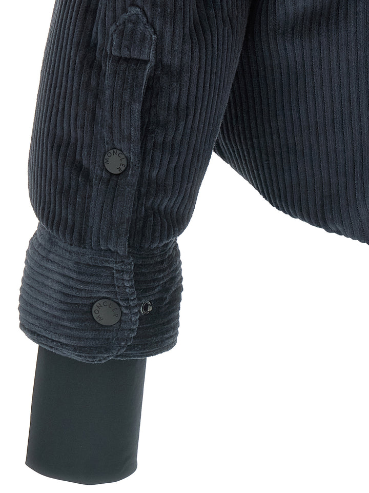 Moncler Grenoble Elgon Puffer Jackets - Blu | 85cb4a1f83ec0f3c37cff9fcc541d89eca93a6ac
