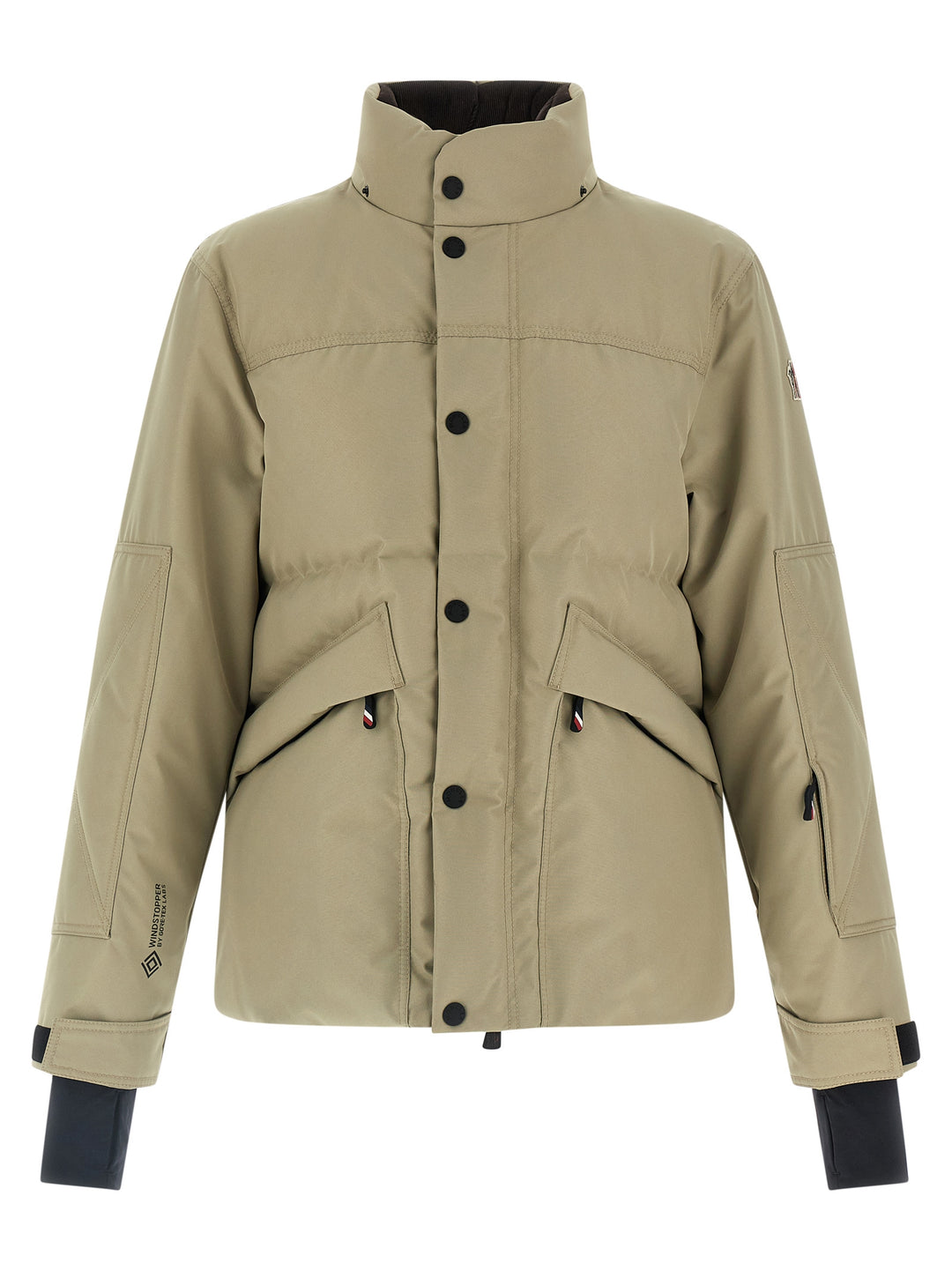 Moncler Grenoble Elfin Puffer Jackets - Beige | 62377083727399711f1b0864cfcdc07c152dd4de