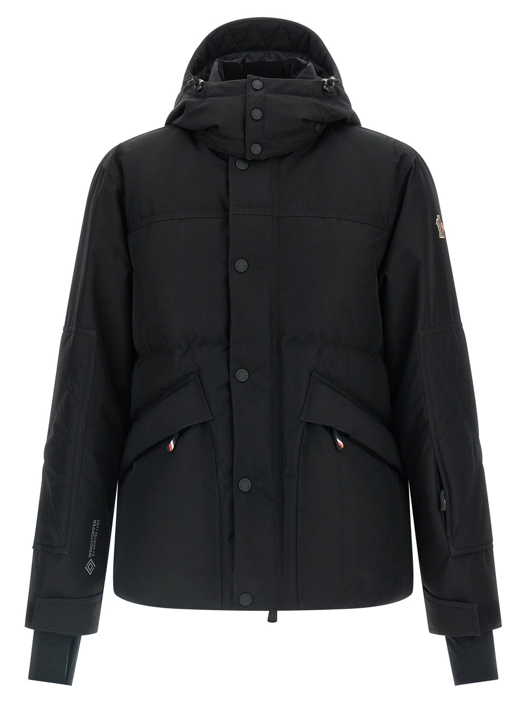 Moncler Grenoble Elfin Puffer Jackets - Nero | 2c25e39f1d8a8208d894f94756c5a31e61d677fc