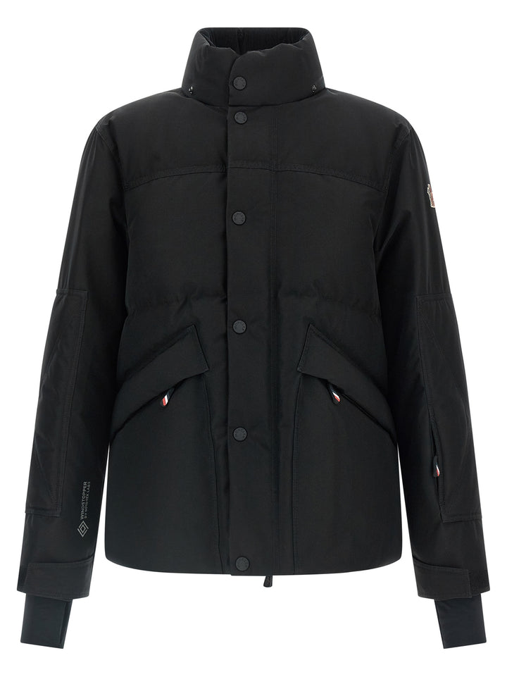 Moncler Grenoble Elfin Puffer Jackets - Nero | 51610230a6dc076de435dfc3891dd000429a0b01