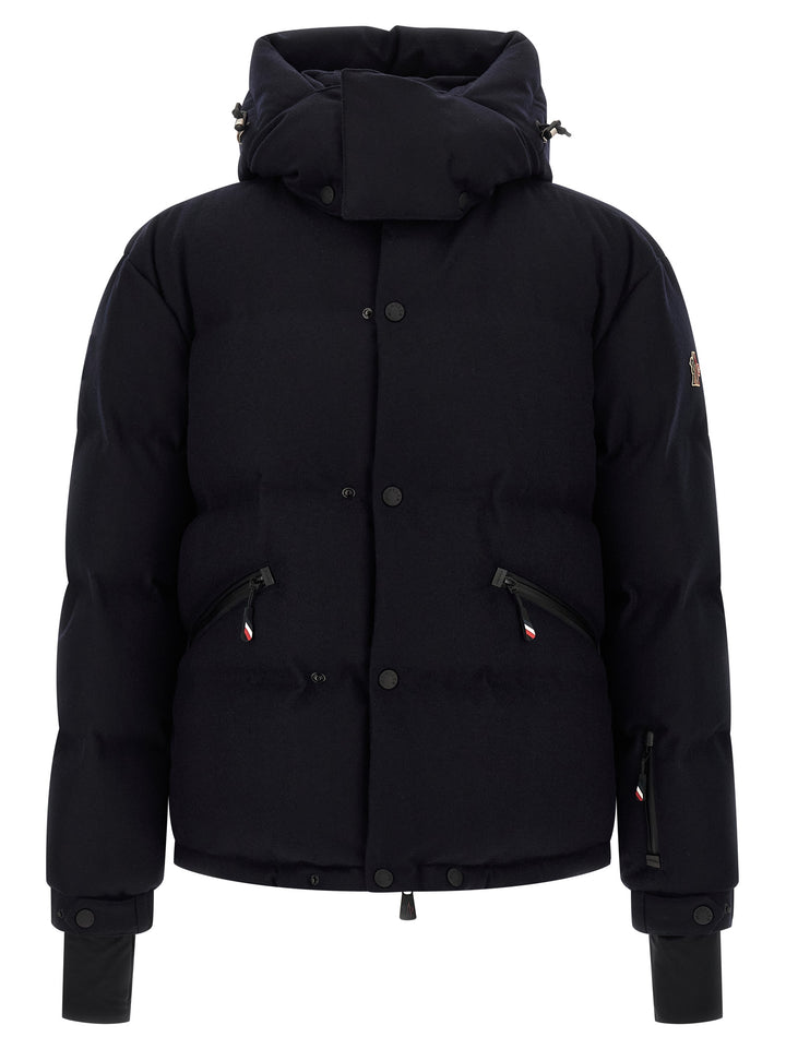 Moncler Grenoble Krun Puffer Jackets - Blu | 0b183a57acd6f45f6b9573374a917a893841a5e1