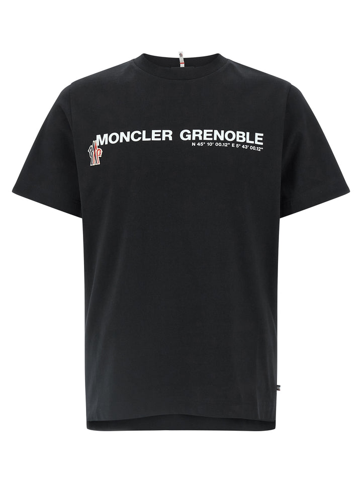 Moncler Grenoble Cotton T shirt - Nero | 22f8a527a7952230b8fc5444b06bd4b51dbbf672