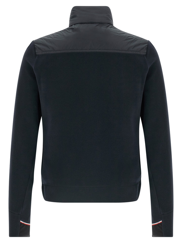 Moncler Grenoble Padded Cardigan Maglioni - Blu | 41c9316f5193049ea05be5dc9dd635b5890fc168