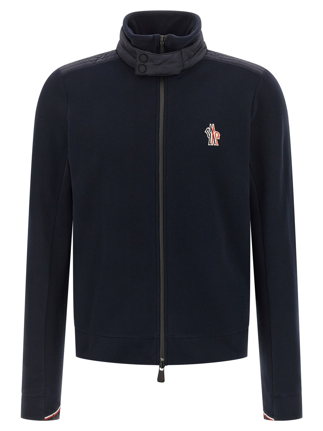 Moncler Grenoble Fleece Cardigan Maglioni - Blu | 99ace445868f1968c540794f5bcc0f14c4a9a5b7
