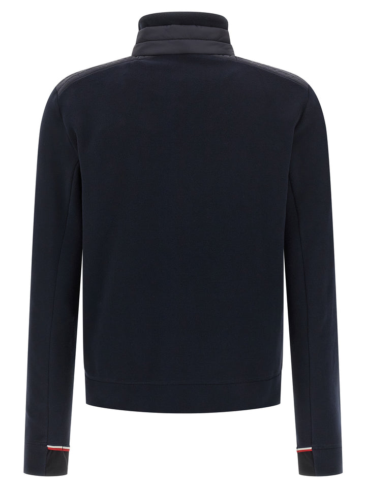 Moncler Grenoble Fleece Cardigan Maglioni - Blu | 9e982e32478b37eec027c9a8e3a65ed1606cb902
