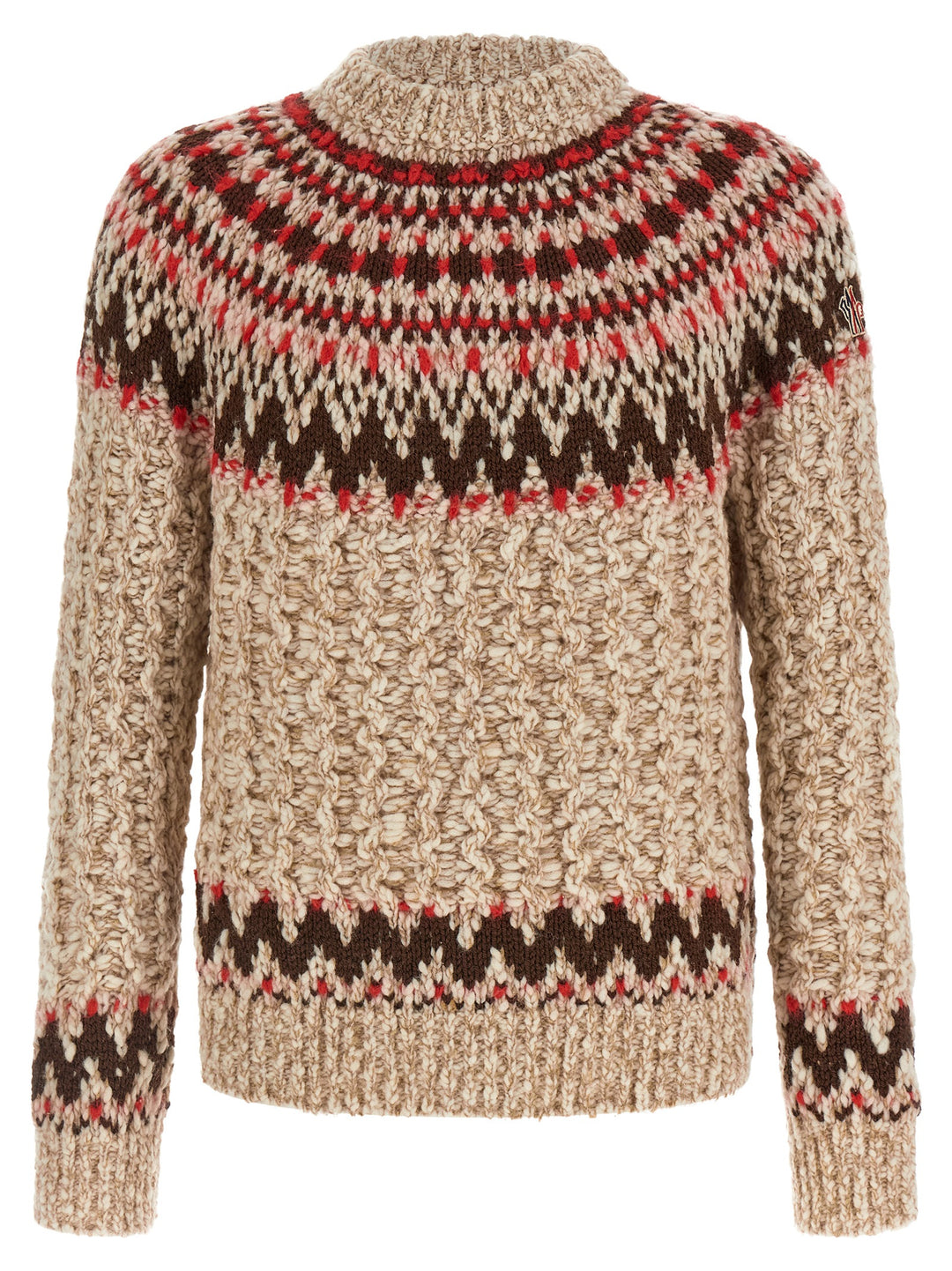 Moncler Grenoble Alpaca And Silk Sweater Maglioni - Multicolor | e487b4e550903da3b2858bd24a1d1e2fa6b4d9ba