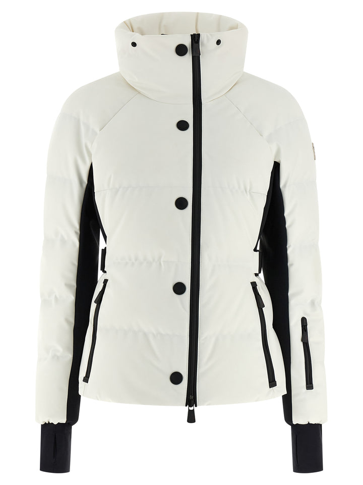 Moncler Grenoble Guyane Puffer Jackets - Bianco/Nero | feefd7aaa6f0952ac43c25632415157671bce48d