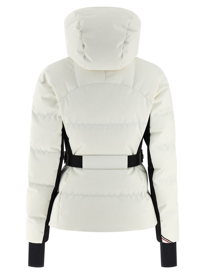 Moncler Grenoble Guyane Puffer Jackets - Bianco/Nero | 6f0201e8115b9e7e6dcadac4fc052685954eeb81