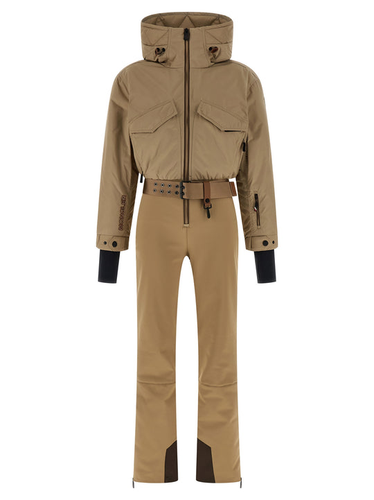 Ski Suit Tute Intere Beige