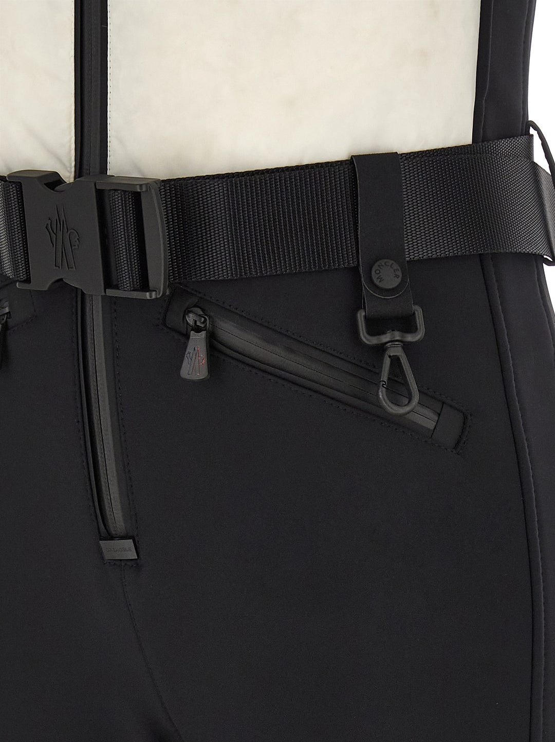 Moncler Grenoble Sleeveless Ski Suit Tute Intere - Bianco/Nero | 65ca6437017329378617d1e7e2025d628b79cebf