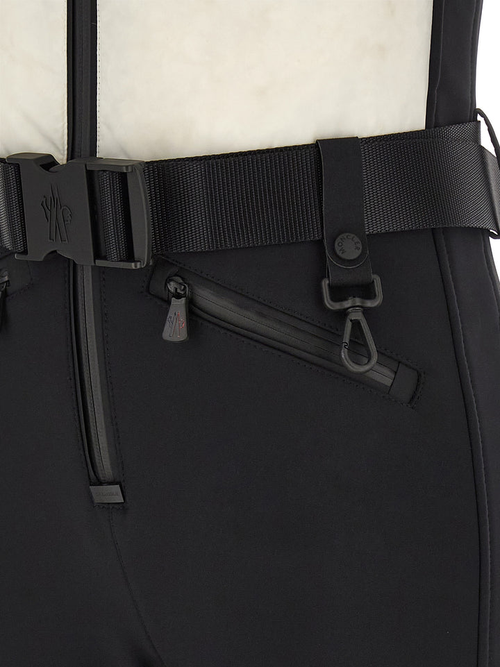 Moncler Grenoble Sleeveless Ski Suit Tute Intere - Bianco/Nero | 65ca6437017329378617d1e7e2025d628b79cebf