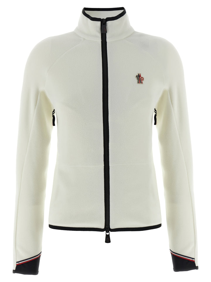 Moncler Grenoble Fleece Felpe - Bianco | 664e59f6ac2955bf2de4fbf44bcc714e6064ae30